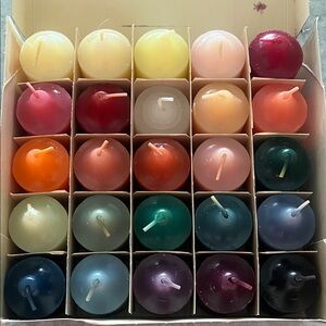 PartyLite Teal Candle Holder Box